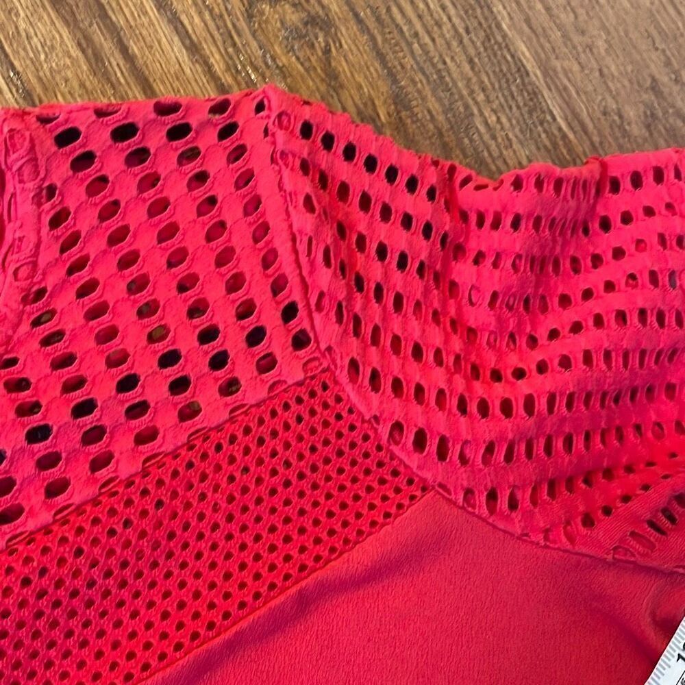 Michael Kors pink perforated sheath dress size M - Picture 10 of 11